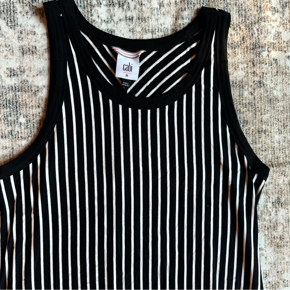 Cabi Striped ATC Wink Black
Sleeveless Dress Size‎ Medium - Picture 8 of 10